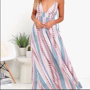 Lulu’s maxi dress